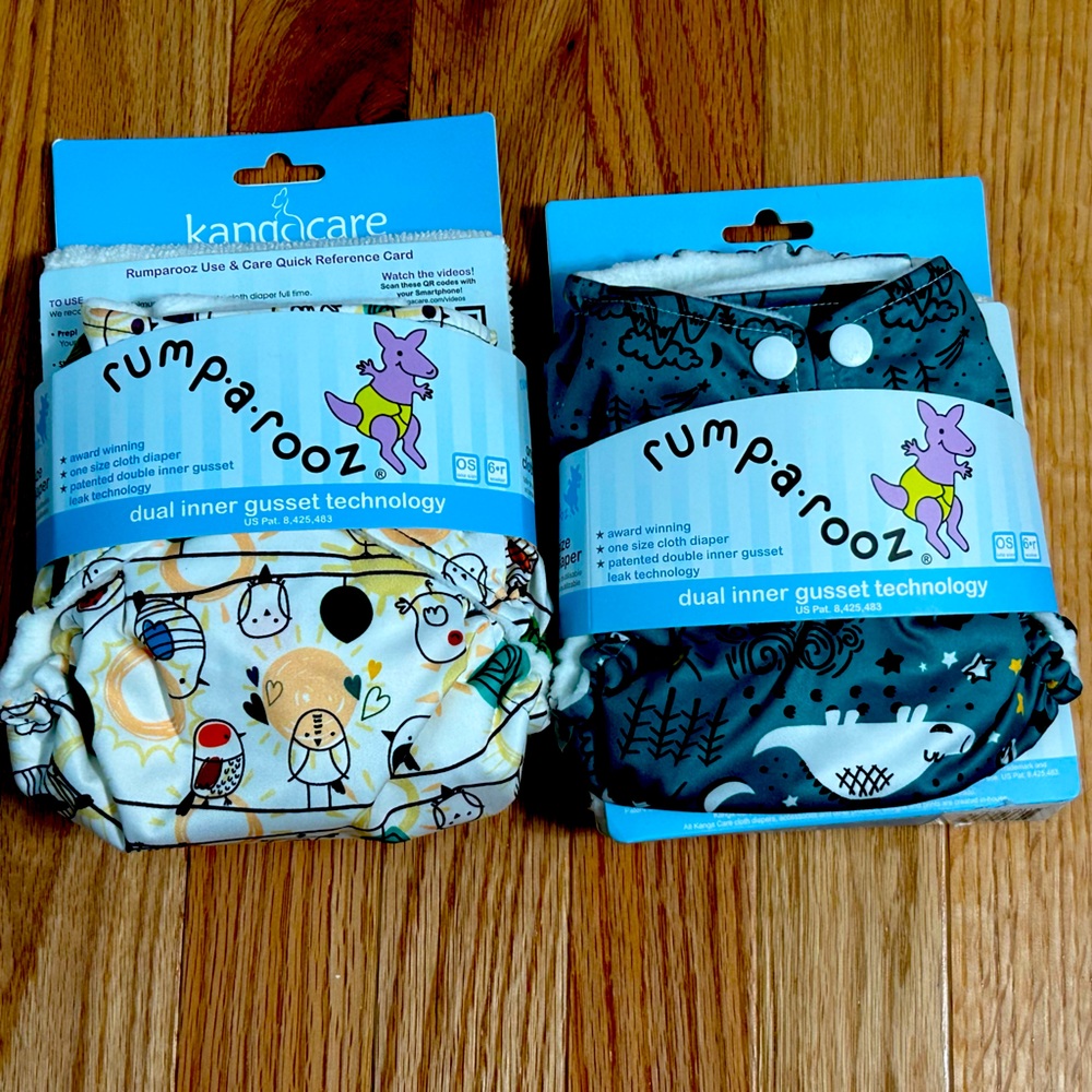 Kanga Care NWT One Size Cloth Diapers